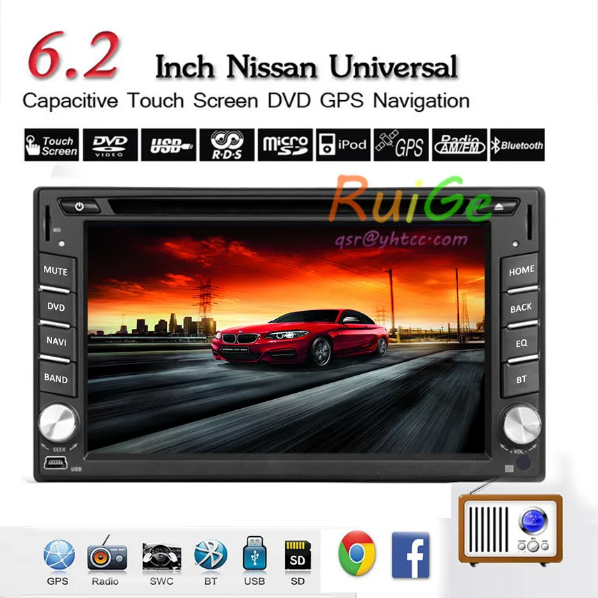 6 2 &quotLCD сенсорный экран 2Din автомобильный dvd-плеер на основе Android Встроенный RDS FM AM