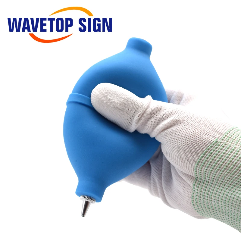 WaveTopSign плотная резинка для пыли с металлической насадкой 12x5,5 см использование для очистки Co2 Лазерное зеркало и объектив