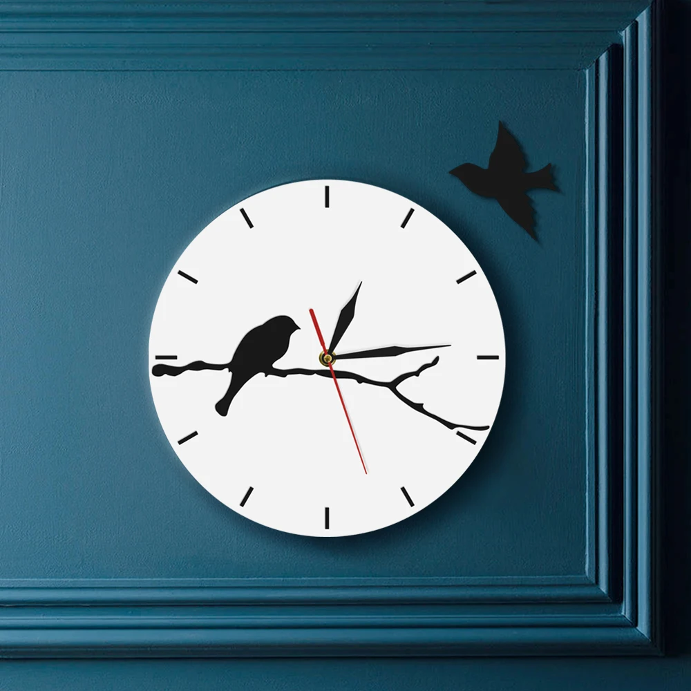 1 шт. настенные кварцевые часы с животными|quartz wall clock|bird clockclock animals |