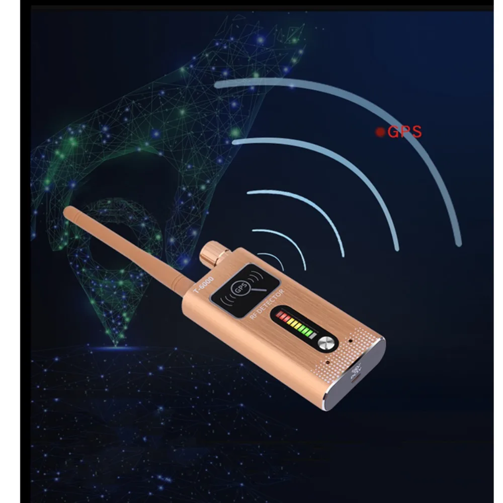 Беспроводной детектор сигнала Wi Fi камера для обнаружения ошибок с GSM и GPS двойная
