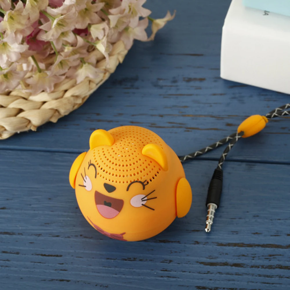 Милый аудио Pet Bluetooth Динамик Беспроводной мультфильм Портативный карман Колонки