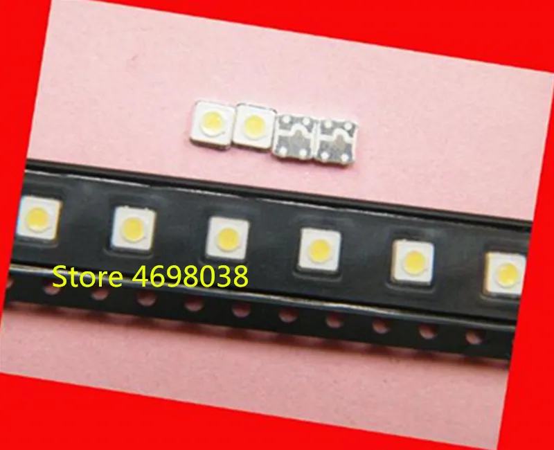 300 шт./лот для ремонта Samsung LCD TV светодиодная подсветка лампа SMD LEDs 3537 3535 3V холодный