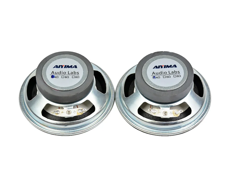 AIYIMA 2 шт. 3 дюйма мини аудио портативный динамик s 4Ohm 10 Вт DIY для мультимедиа Altavoz bluetooth динамик домашний кинотеатр звуковая система