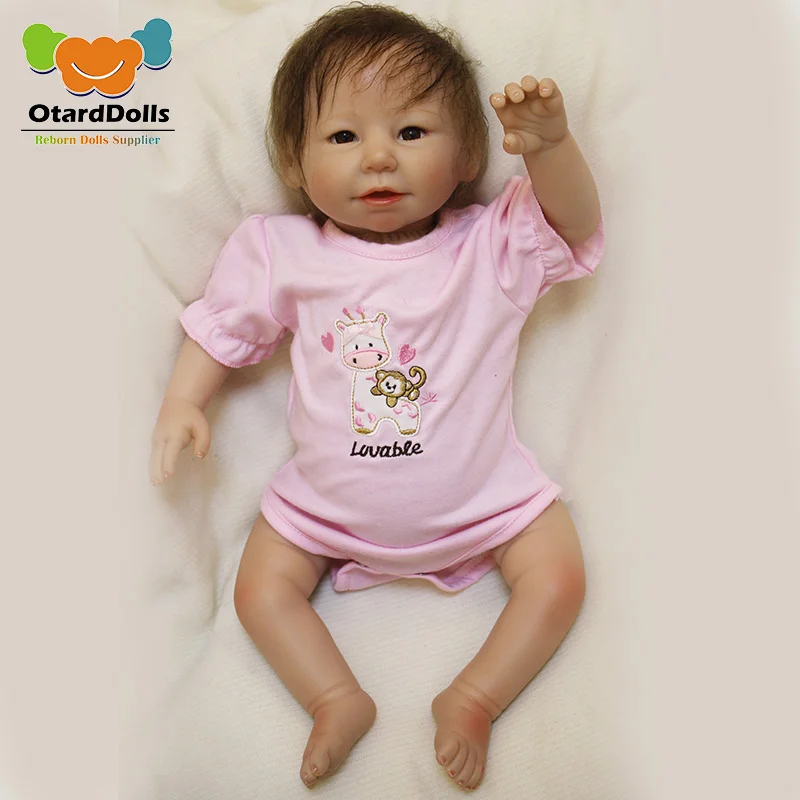 OtardDolls, милая кукла-Реборн, PP, хлопковое тело, 50 см, силиконовая кукла-Реборн, реалистичные куклы для новорожденных, подарок для новорожденных, игрушки для младенцев