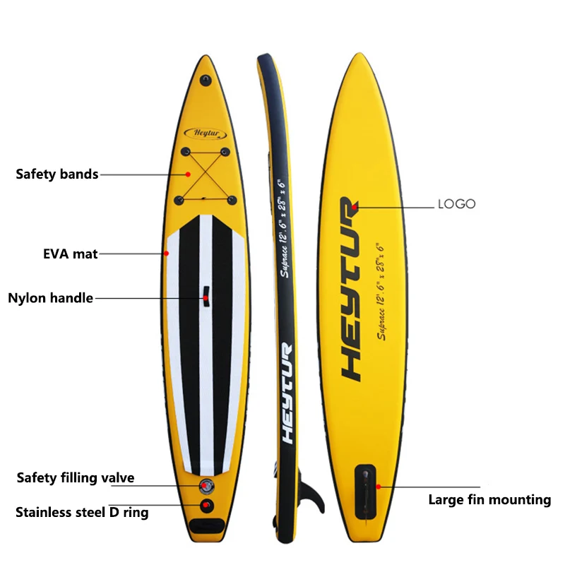 Доска для серфинга взрослых Профессиональный надувной paddleboard racing спортивный