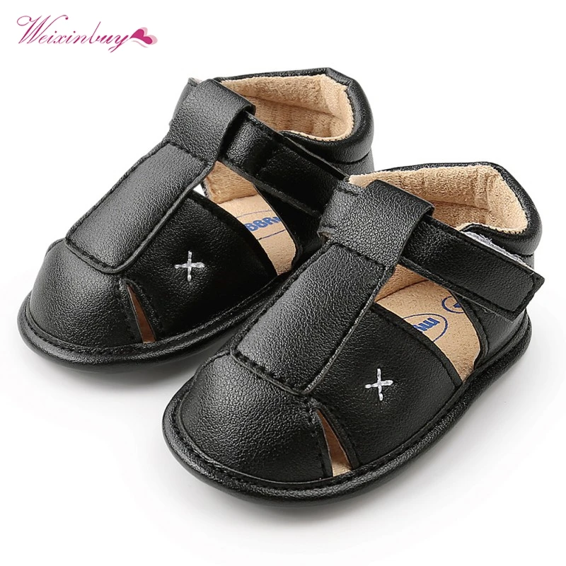 

New Newborn Baby Boys Girls Sandal PU Fashion Toddler Summer Baby Shoe Casual Shoes Sneaker Anti-slip Soft Sole Sandals