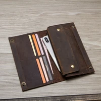 new luxury brand men wallets long men purse wallet male clutch leather zipper wallet men business male wallet coin