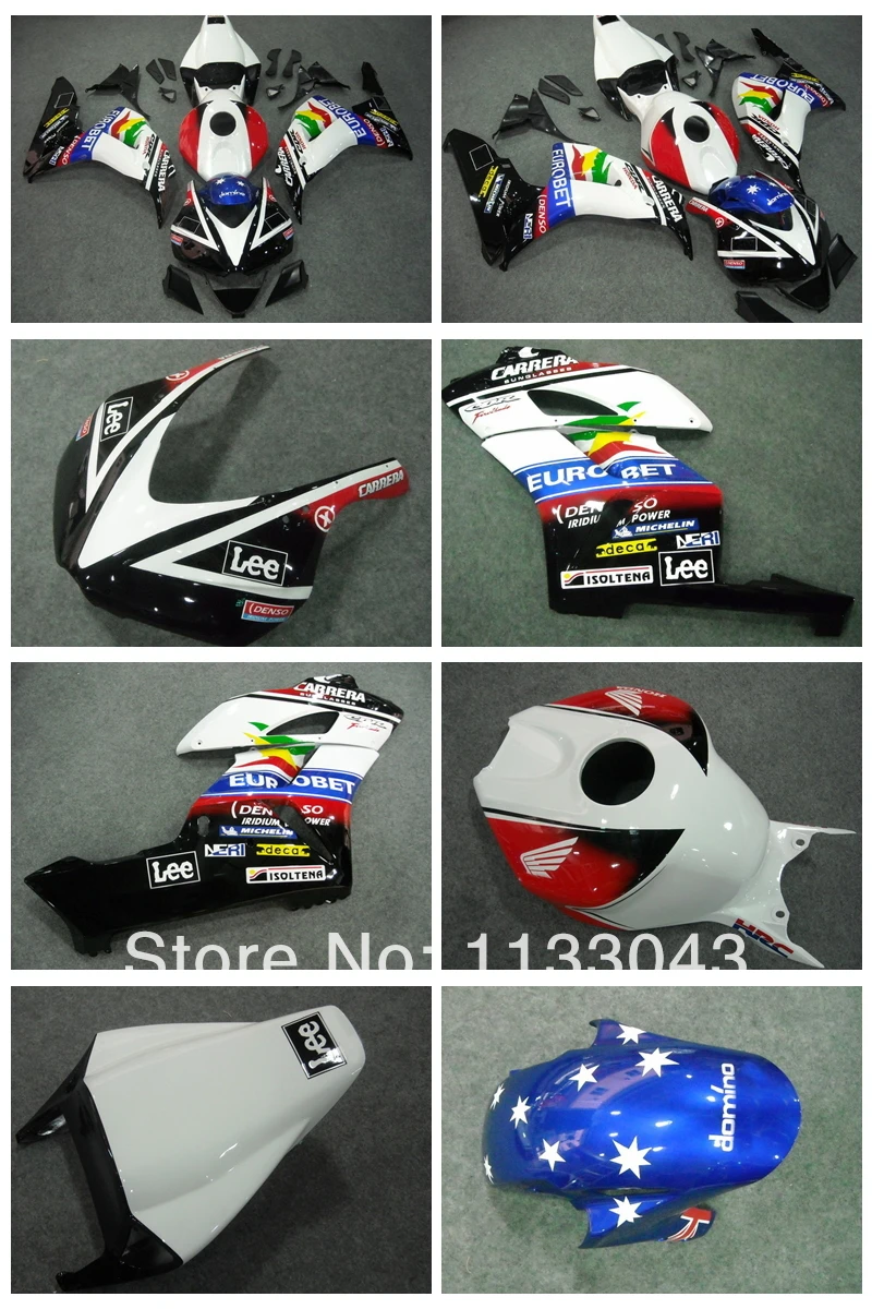 

OEM_Qulaity Injection Fairings for HONDA CBR1000RR 04 05 CBR1000 RR 2004 2005 CBR 1000RR 04 05 fairing kit #68X81