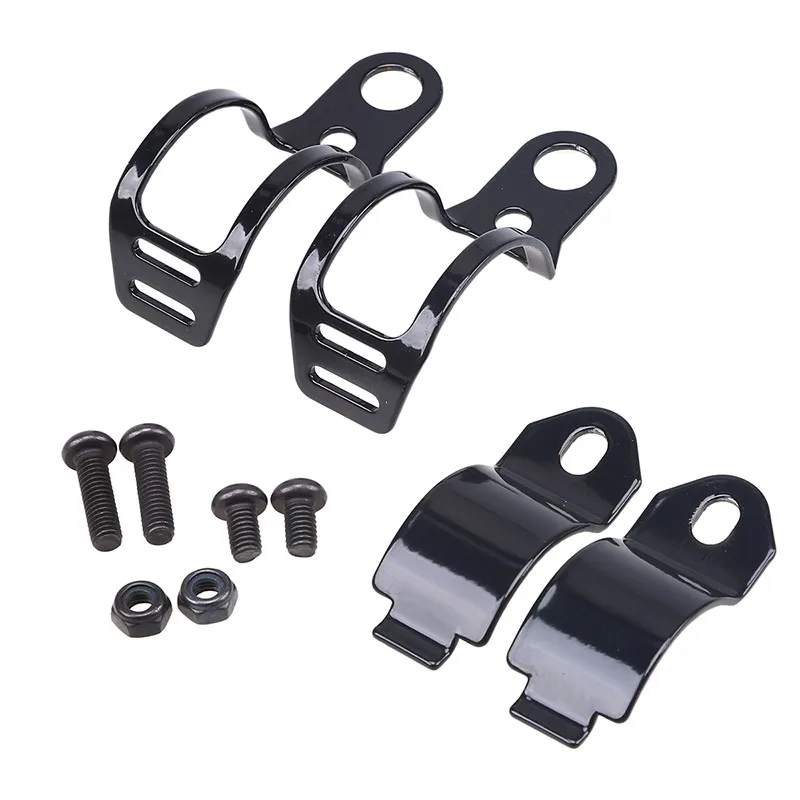 Posbay Универсальный мотоциклетный Задний Передний сигнальный светильник поворотник держатель кронштейн для Harley Bobber Кафе Racer кронштейны