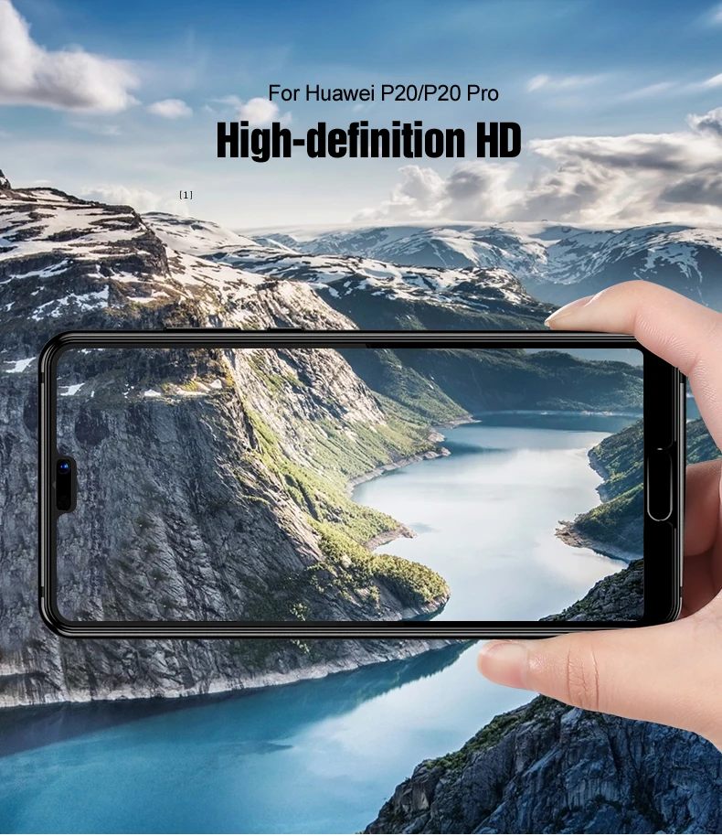 VPOWER p20 pro Защитное стекло для экрана для huawei p20 p20 pro 6D 5D полное защитное стекло 9h защитная пленка из закаленного стекла