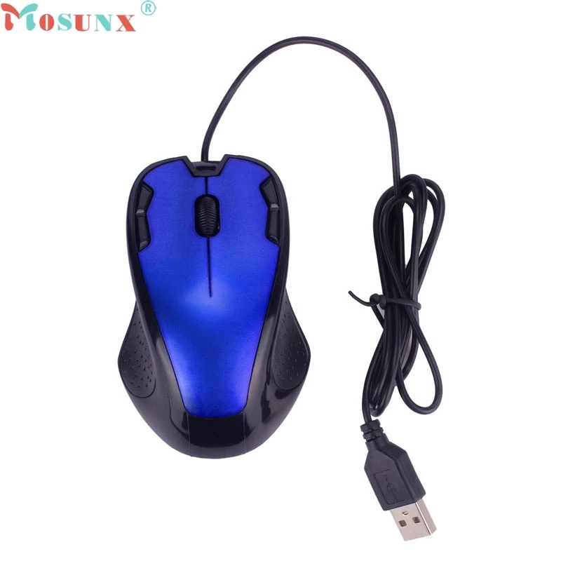 Mosunx Роскошные 1800 DPI USB Проводная оптическая игровая мышь для ПК ноутбука 0106|mouse for