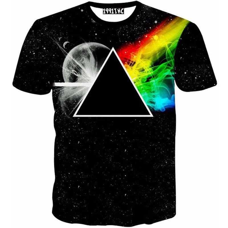 2015 New Fashion 3D T Shirt Men/Women Brand Thinker Print T-Shirt O-Neck For Men Short Sleeve HipHop Harajuku Tshirt Tee | Мужская