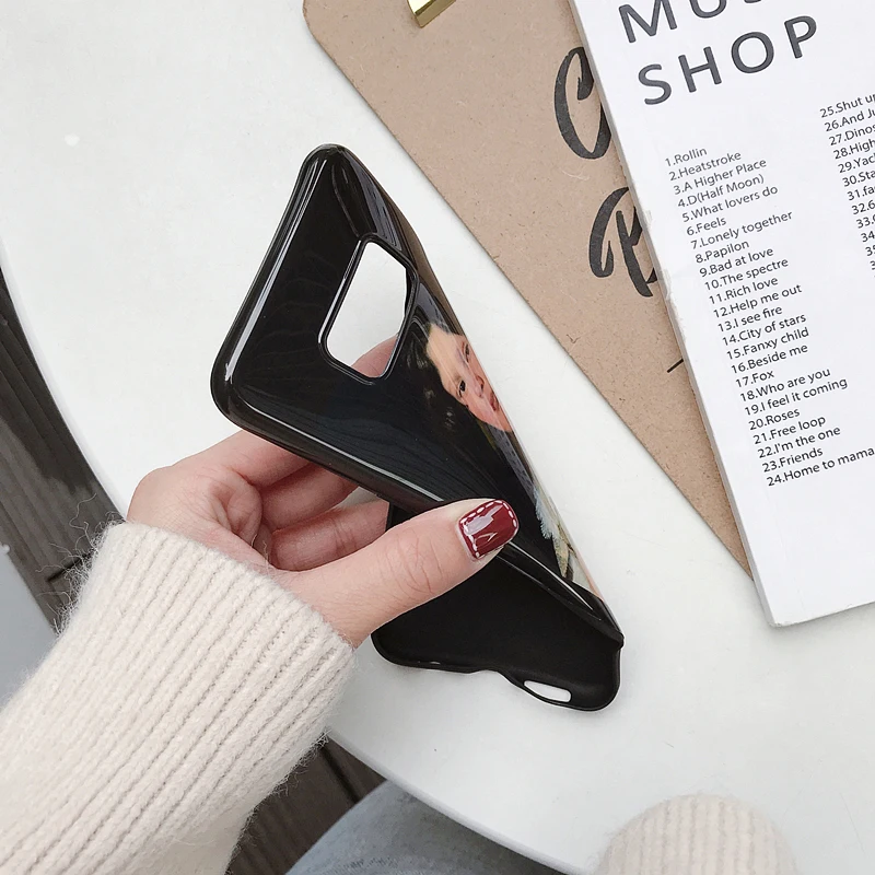 YHBBCASES чехол для телефона с масляной росписью Samsung Galaxy S10 5G S8 S9 Plus Мягкий Note 10 8