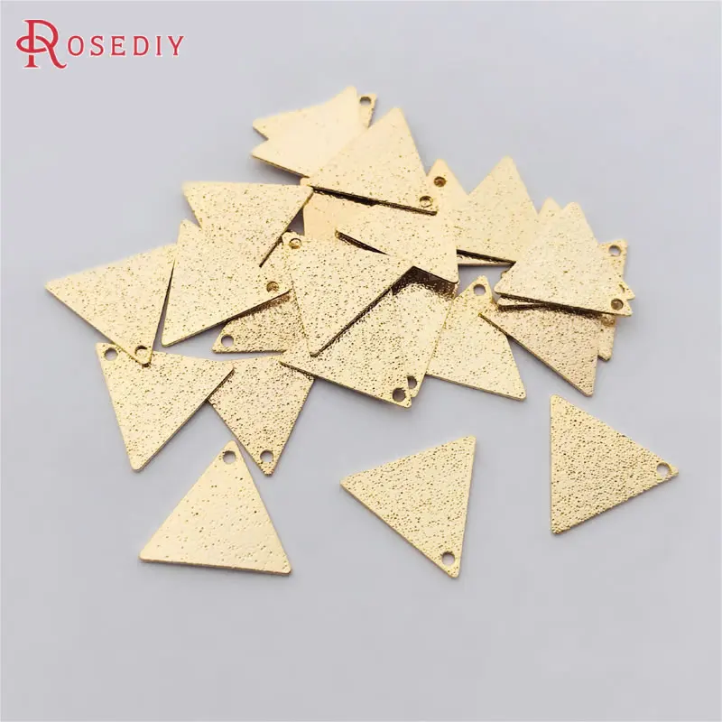 (33639)20PCS 15*13 мм толщина 0 5 с покрытыем цвета чистого 24 каратного золота Цвет латуни