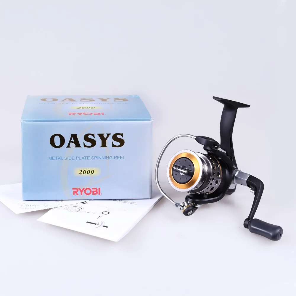 Ryobi OASYS спиннинг катушка рыбалка 1000 4000 мулинете серии отношение 5 0: 1/5. 1:1