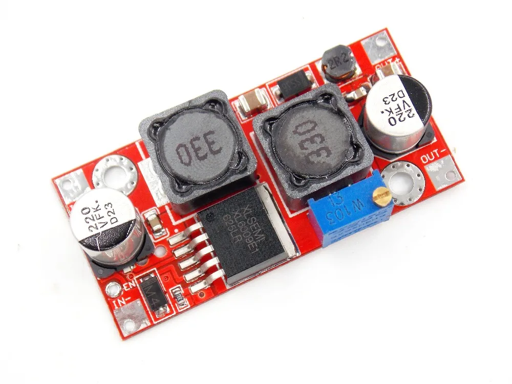 Официальный Регулируемый понижающий преобразователь iSmaring DC-DC XL6009 модуль питания