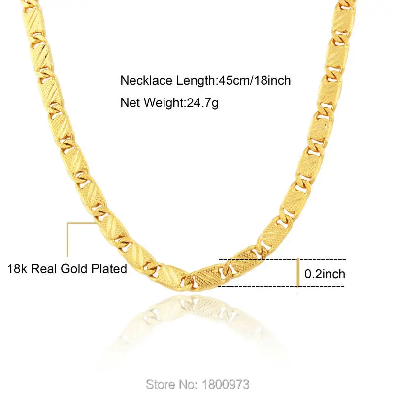 Adixyn 5 мм повседневные мужские и женские позолоченные цепочки ожерелье оптовая