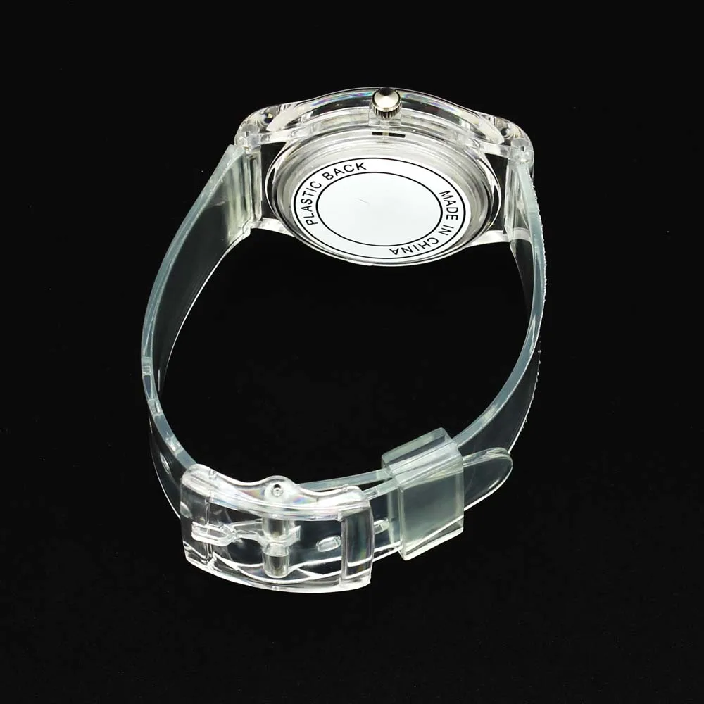 Детские Кварцевые часы с рисунком голубого дельфина из мультфильма спортивные