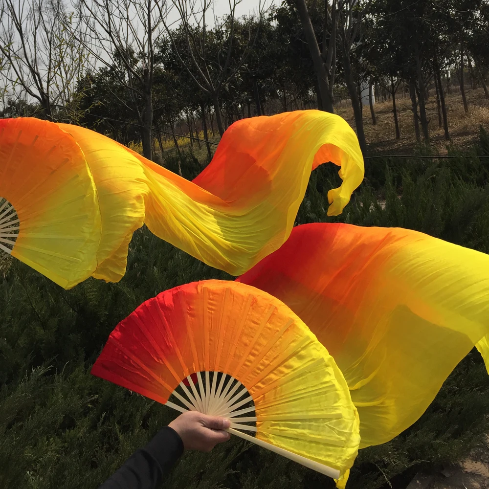 Бесплатная доставка вертикальная цветная фата из 100% натурального шелка для