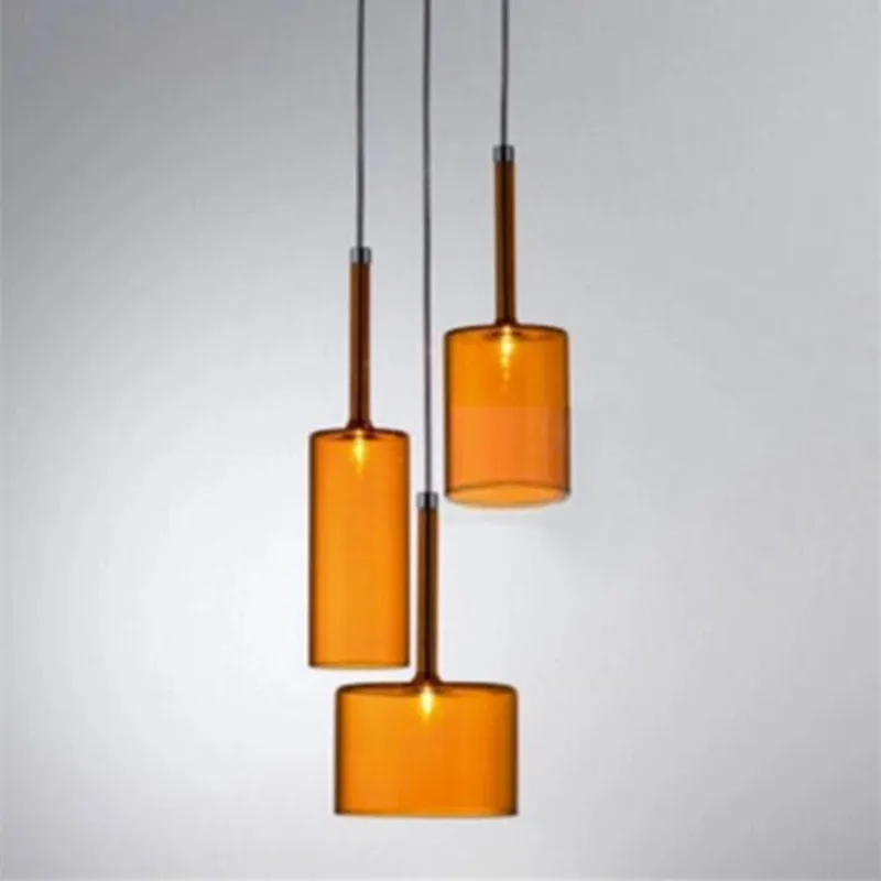 Новый креативный стеклянный подвесной светильник в скандинавском стиле бокал