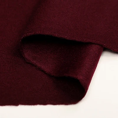 153 см широкое тонкое шерстяное и кашемировое пальто винно красного цвета из ткани