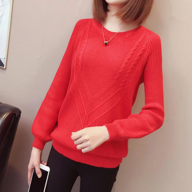 Женский свитер осенне-зимний Корейский Новый Модный пуловер в стиле пэчворк