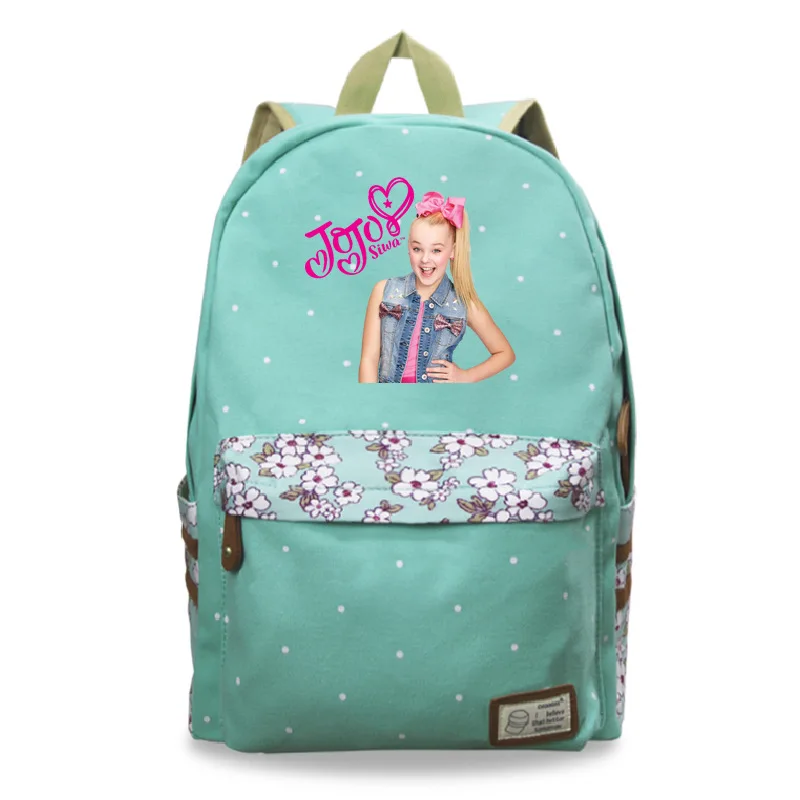 Высококачественный рюкзак Jojo Siwa для детей мальчиков и девочек подростков модная