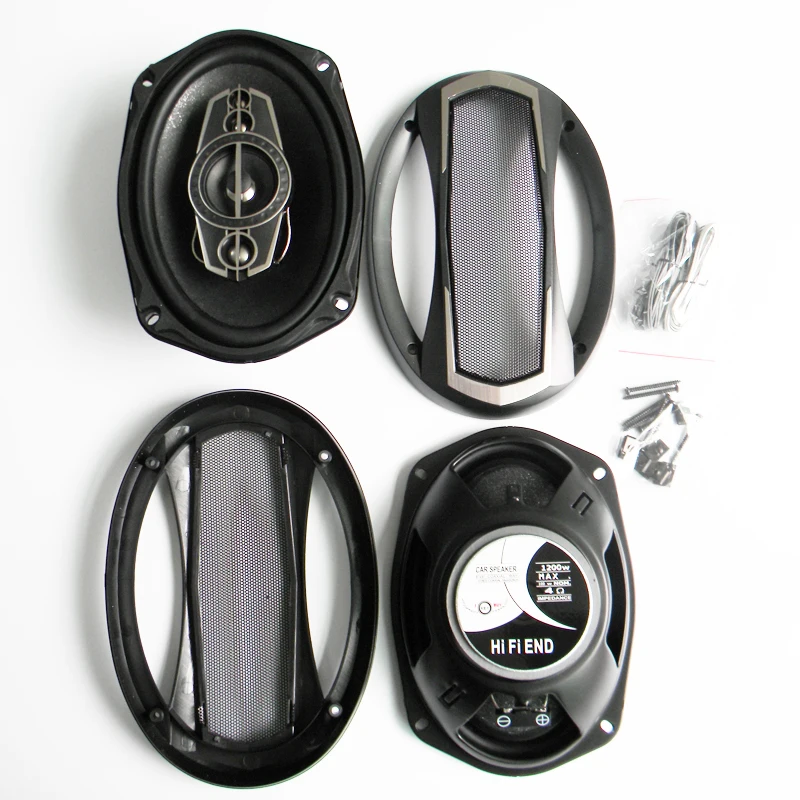 Высокое качество I KEY BUY 6X9inch автомобильные коаксиальные колонки музыка Авто Falante