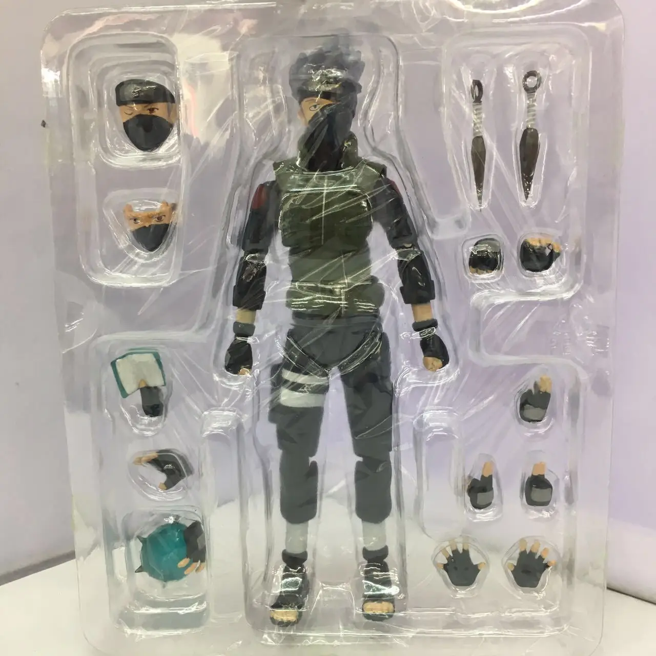 Наруто фигурка SHF Hatake kakahi Sharingan Артикуляционная модель Украшение куклы ПВХ