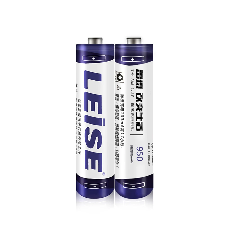 Leise Origin 1 2 V AAA 950mah аккумуляторная батарея много nimh батареи с чехлом для домашнего