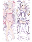 Японское аниме Re Zero kara Hajimeru Isekai Seikatsu Emilia, чехол для обнимающих тела, постельное белье, наволочка Dakimakura, чехол s
