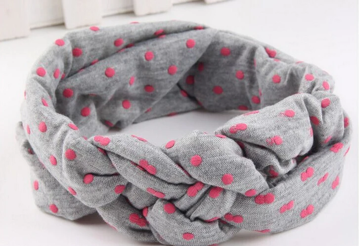 Knitted Cotton Elastic Headbands For Girls Rabbit Ears Baby Hairband Toddler Turban Spandex Hair Accessories t036 | Детская одежда и