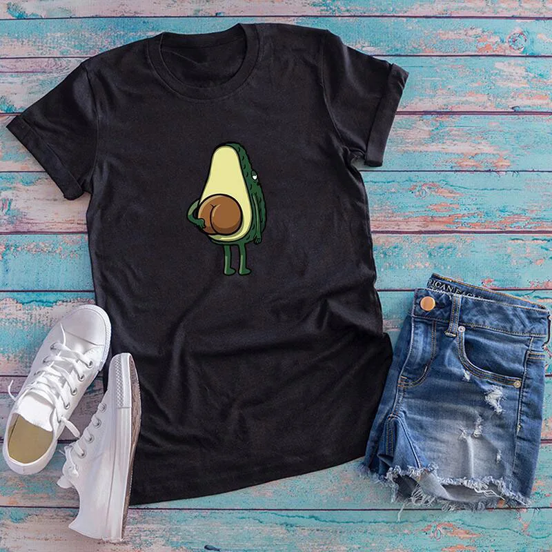 Cncool Женская забавная футболка с милым рисунком груши летняя коротким рукавом 2019