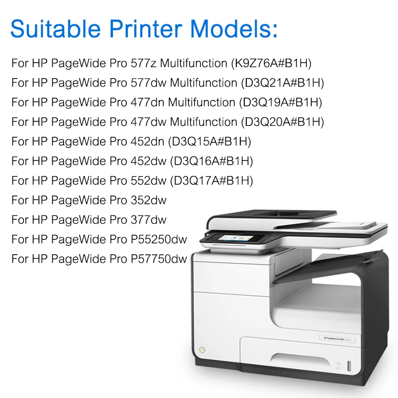Новейший чип автосброса VB.2 для HP 974 974X 974XL СНПЧ PageWide Pro 352dw 377dw 452dn 452dw 477dn 477dw 552dw|Чип