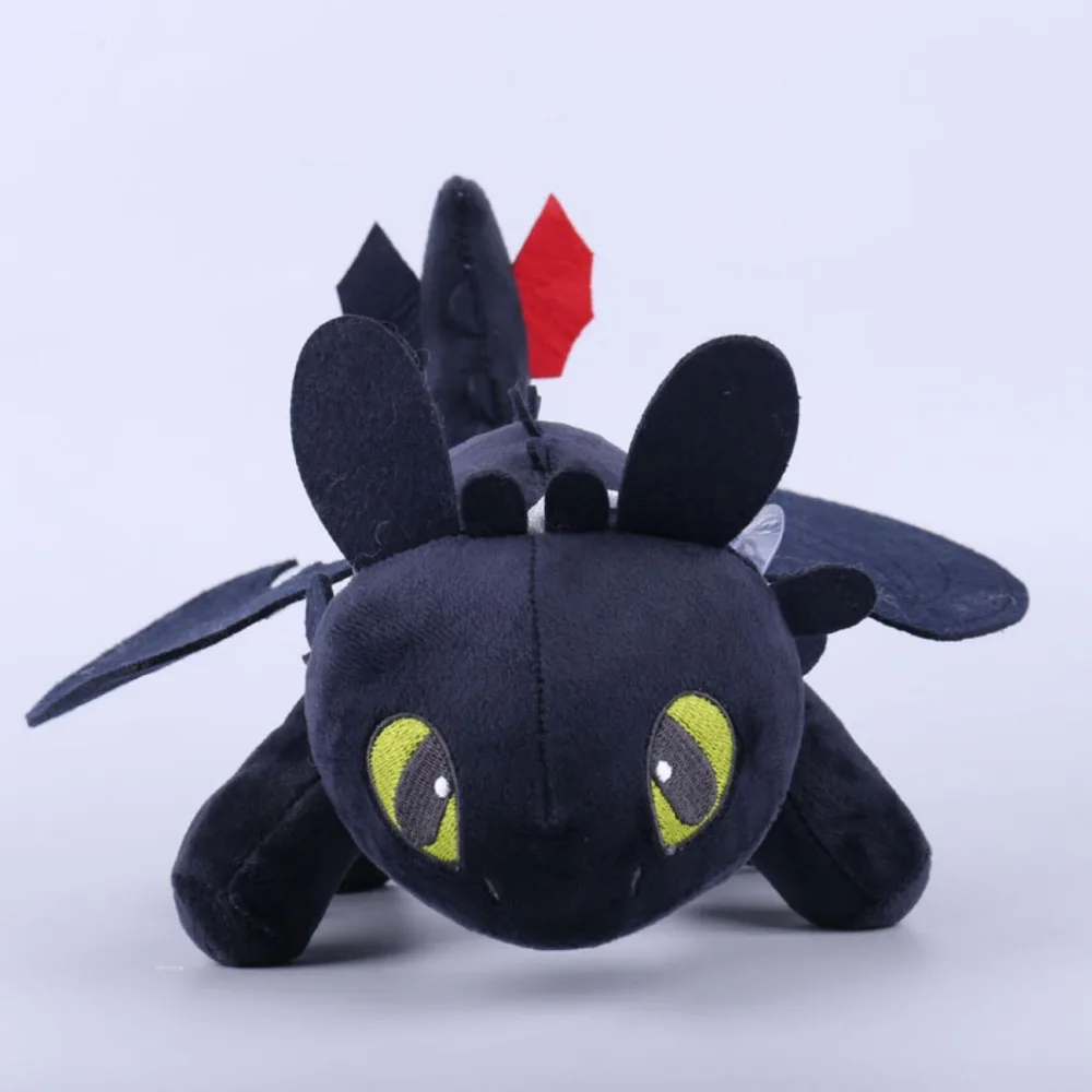 Dragon toys Ночная фурия 25 см 30 Беззубик ночная плюшевая Как приручить ваши Плюшевые