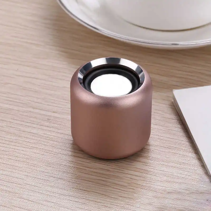 Pink Открытый bluetooth динамик водонепроницаемый TWS тяжелый стерео Бас Звук карманный размер портативный динамик - Цвет: Pink