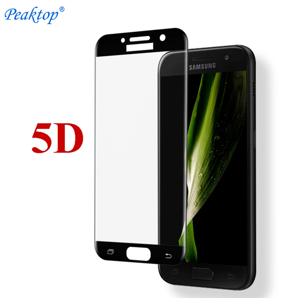 Защитное стекло 5D с полным покрытием для Samsung Galaxy A5 2017 A3 A7 A520 j5 j3 j 5 j7 Prime Max C8 A8 Plus
