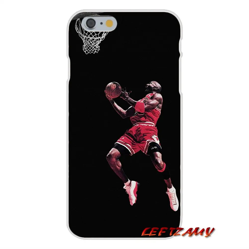Лидер продаж Баскетбол темно аксессуары телефон чехлы для iPhone X 4 4S 5 5S 5C SE 6 S 7 8
