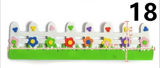 Style 18 as photo 3D EVA смешанный шаблон пены наклейки на стену DIY мультфильм животных головоломки Декор ремесла для детей Дети Обучение Образование игрушки подарки - Цвет: Style 18 as photo