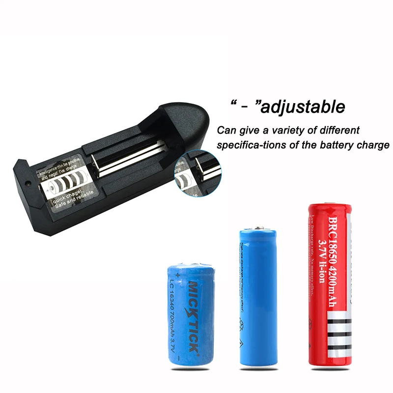 18650 led батарея (не AA) 3 7 V батареи литий-ионная аккумуляторная большой емкости T6