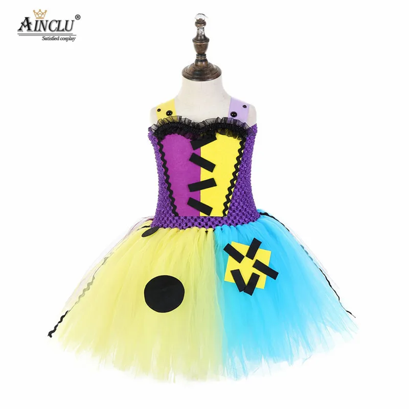 

Платье-пачка для девочки на Хэллоуин, Детский костюм горничной для вечеривечерние, куклы, сестры, страшные костюмы для косплея на Рождество,...