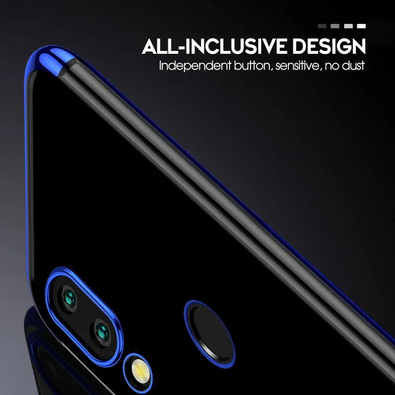 3 в 1 Цветной силиконовый чехол для Xiaomi CC9E Mi9 9SE Redmi GO 7 TPU Мягкий Прозрачный чехол для Redmi Note 8 7 6 Pro 6 6A чехол для телефона