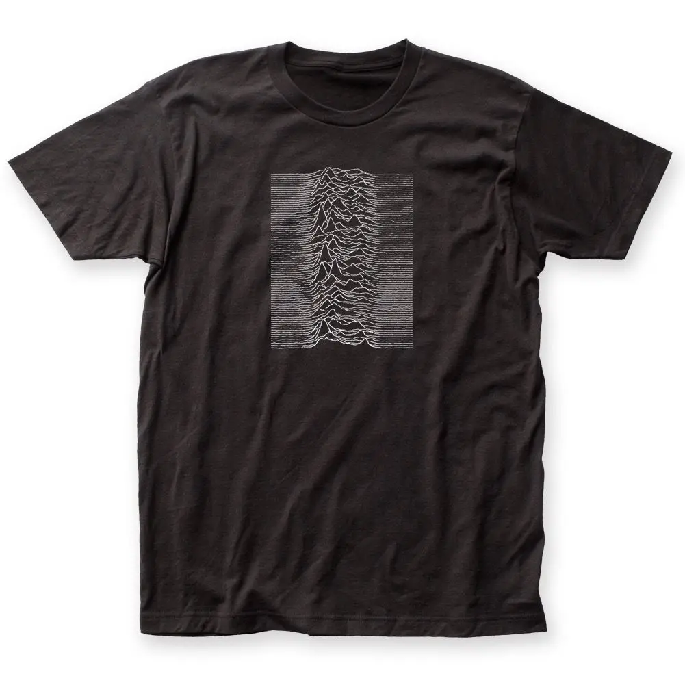 Joy Division Unknown Pleasures Album Record Cover 2 сторонняя футболка S M L XL 2XL дешевая Футболка