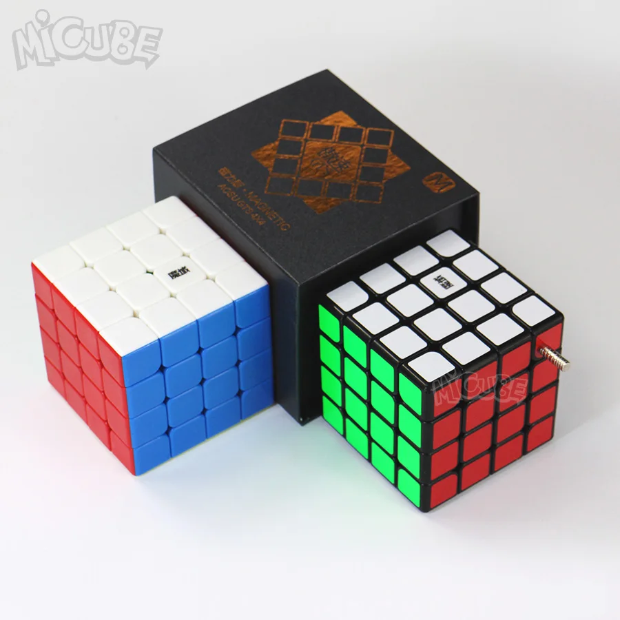 Micube Moyu Aosu GTS M 4x4x4 куб магнитный скоростной пазл 62 мм Cubo 4x4 для профессионального