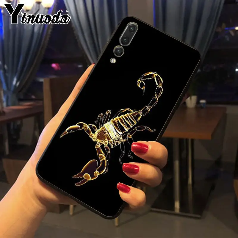 Силиконовый мягкий чехол для телефона Yinuoda Animal crab scorpion Huawei P20pro mate10lite p9 p10plus honor 8x 7A