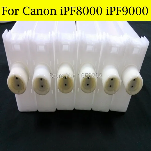 12 Pieces/Lot Refillable Ink Cartridge For Canon PFI-701 For Canon iPF8000 iPF9000 Printer With Chips