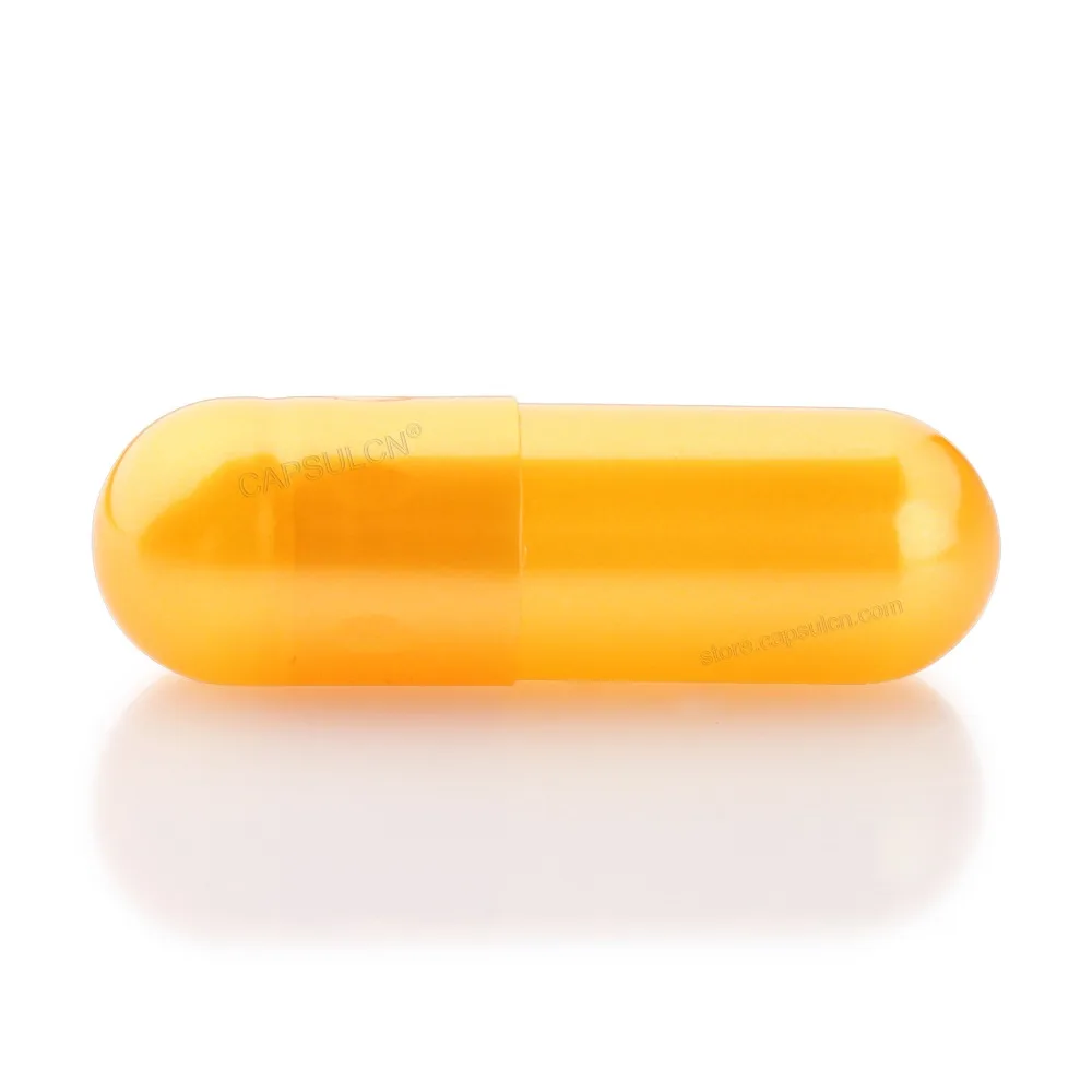 10000 шт/коробка соединенная пустая желатиновая капсула жемчужные золотые капсулы