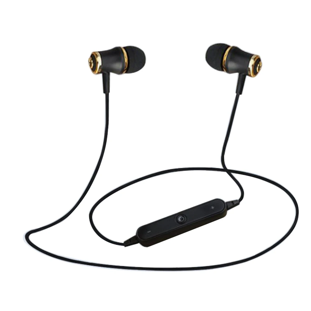 Беспроводной наушники Bluetooth IPX5 Водонепроницаемый устойчивое шейным наушник Fone
