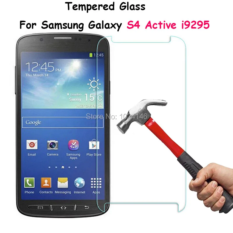 Для Samsung Galaxy S4 Active i9295 5 0 &quotпрозрачная защитная пленка из закаленного стекла
