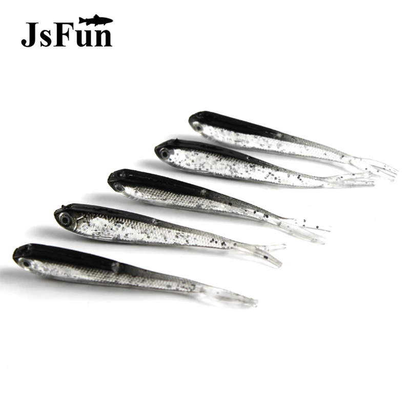 

10pcs/lot Soft Fishing Lure Fishy Smell Pesca 7cm 2g Artificial Fishing Bait Sea Fishing Tackle Lures YE71